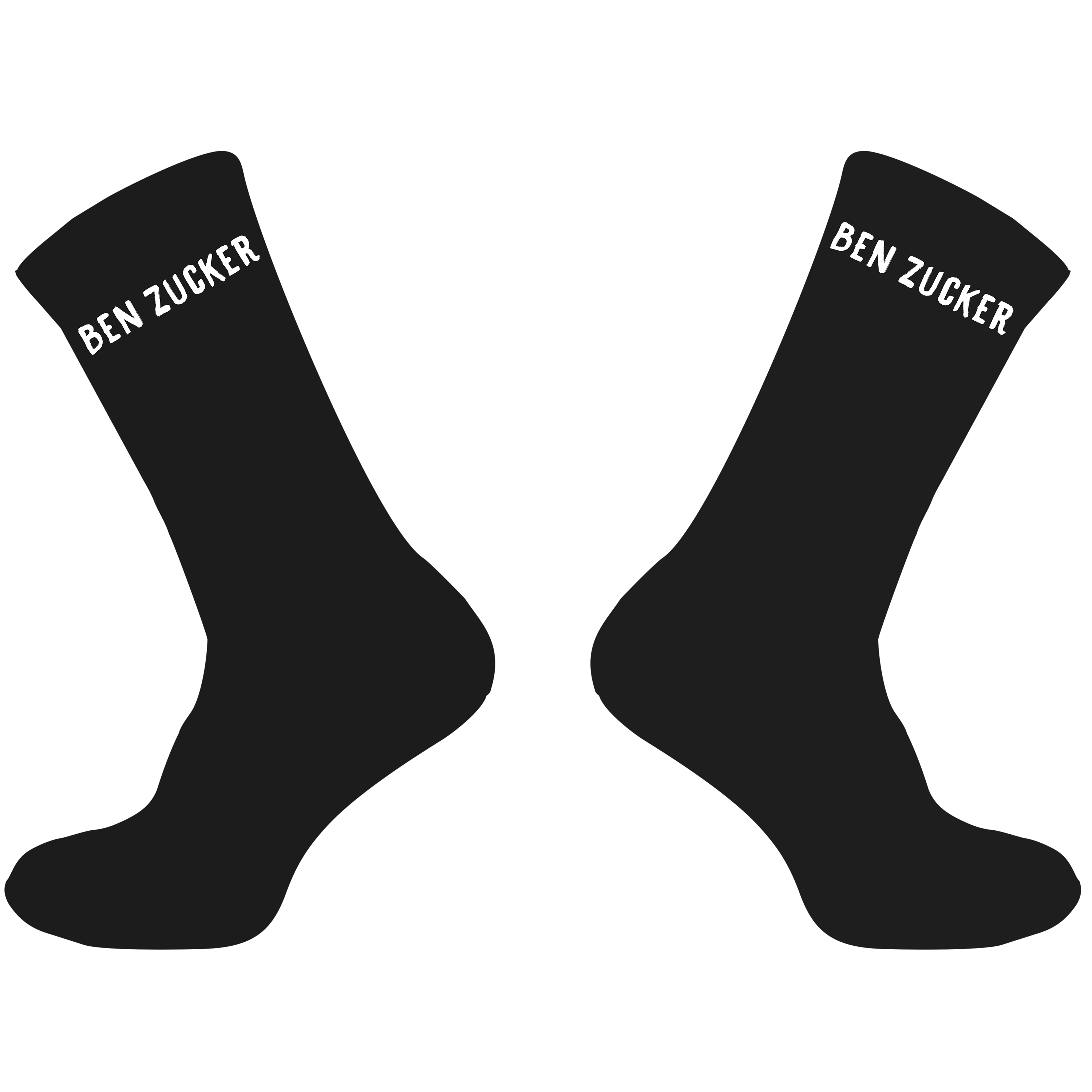 Ben Zucker Socken 'Heute Nicht!'