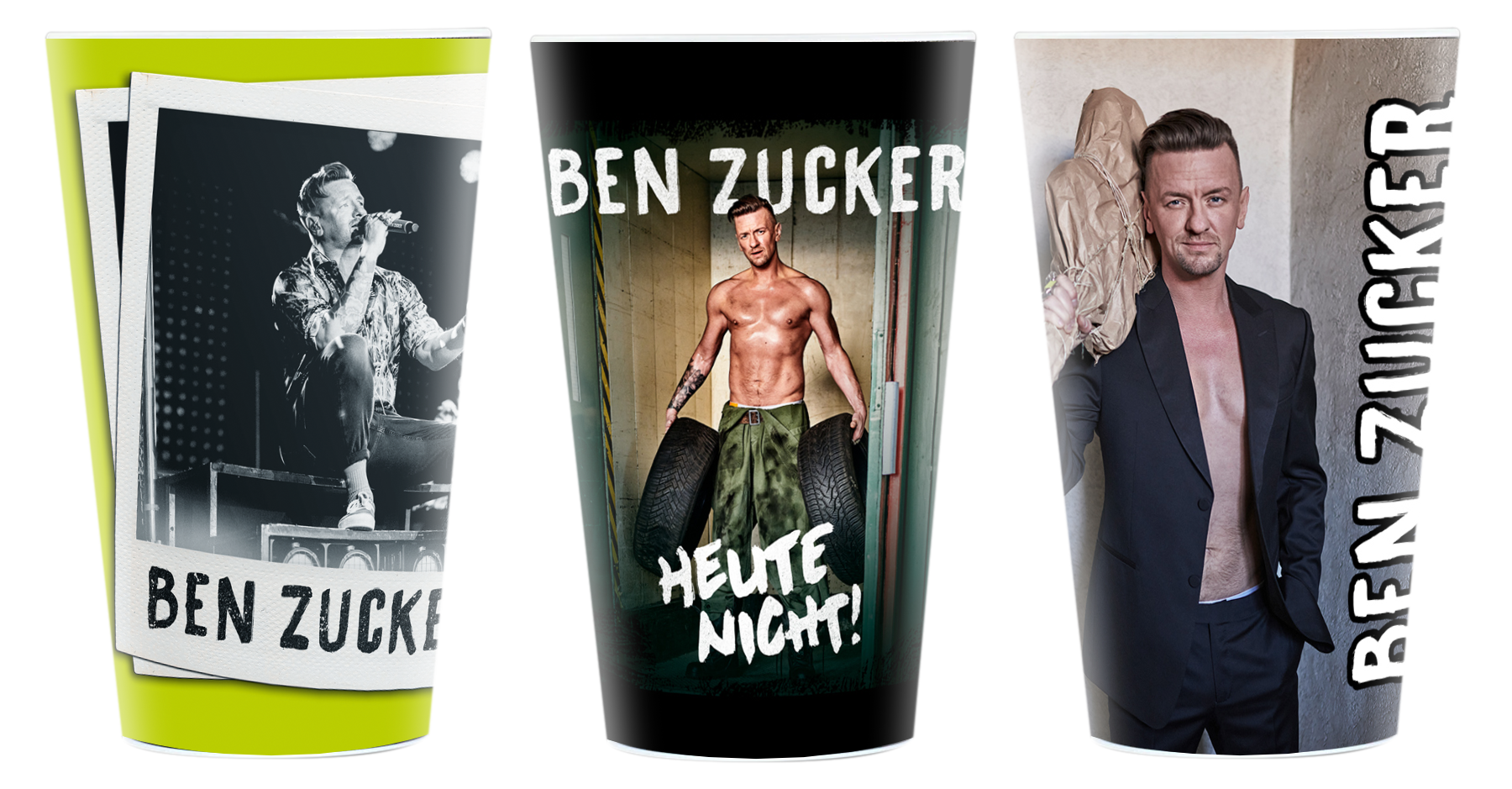 Becher 3er Set "Draussen Live '25"