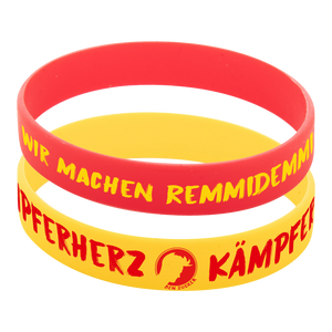 Ben Zucker Silikonarmband 2er Set 'Kämpferherz'