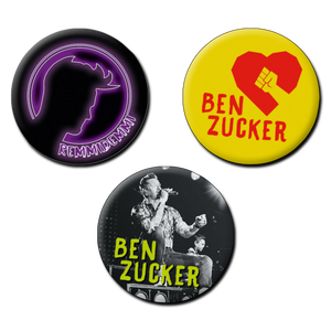 Ben Zucker Button Set 'Kämpferherz'