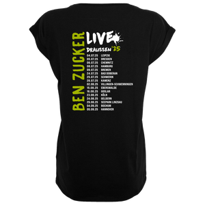 Ben Zucker Damen T-Shirt 'Draussen Live 25'