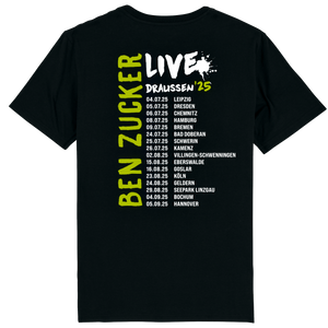 Ben Zucker Herren T-Shirt 'Draussen Live 25'