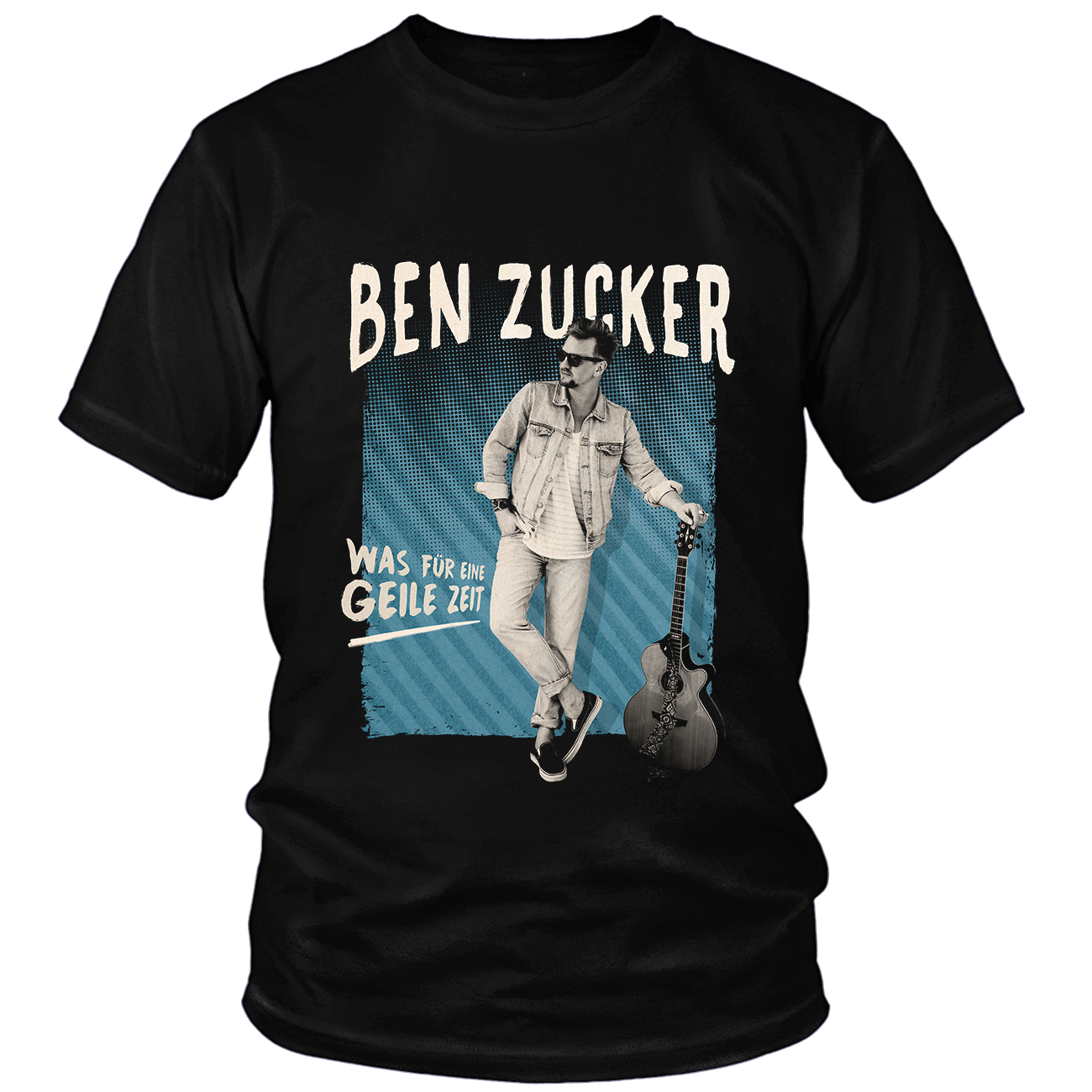 Ben Zucker Herren T-Shirt 'Geile Zeit'