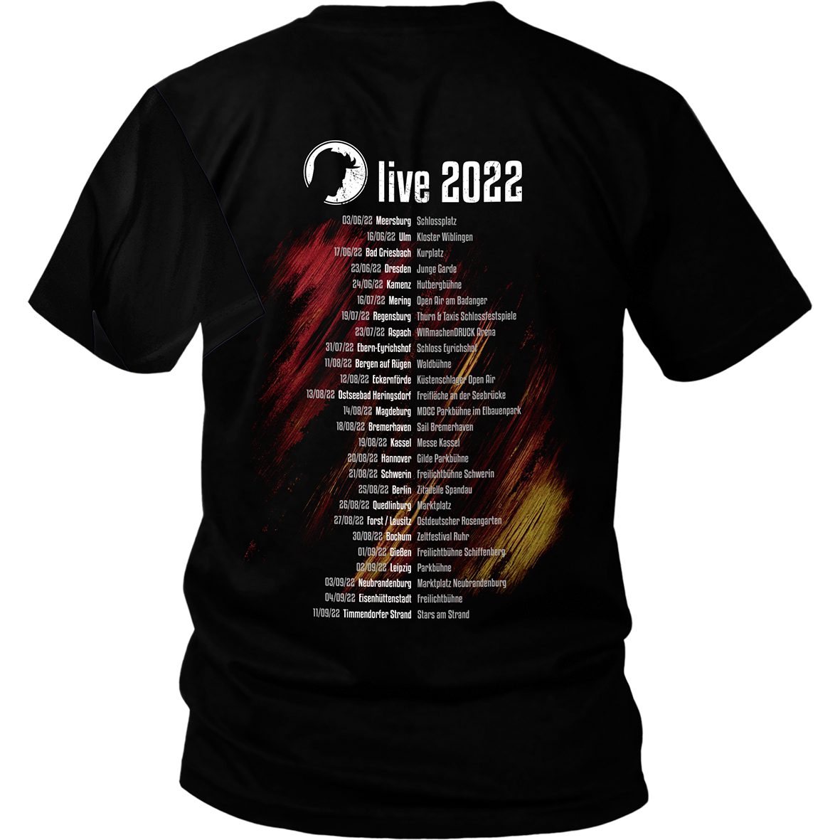 Ben Zucker Herren T-Shirt 'Tour 2022'